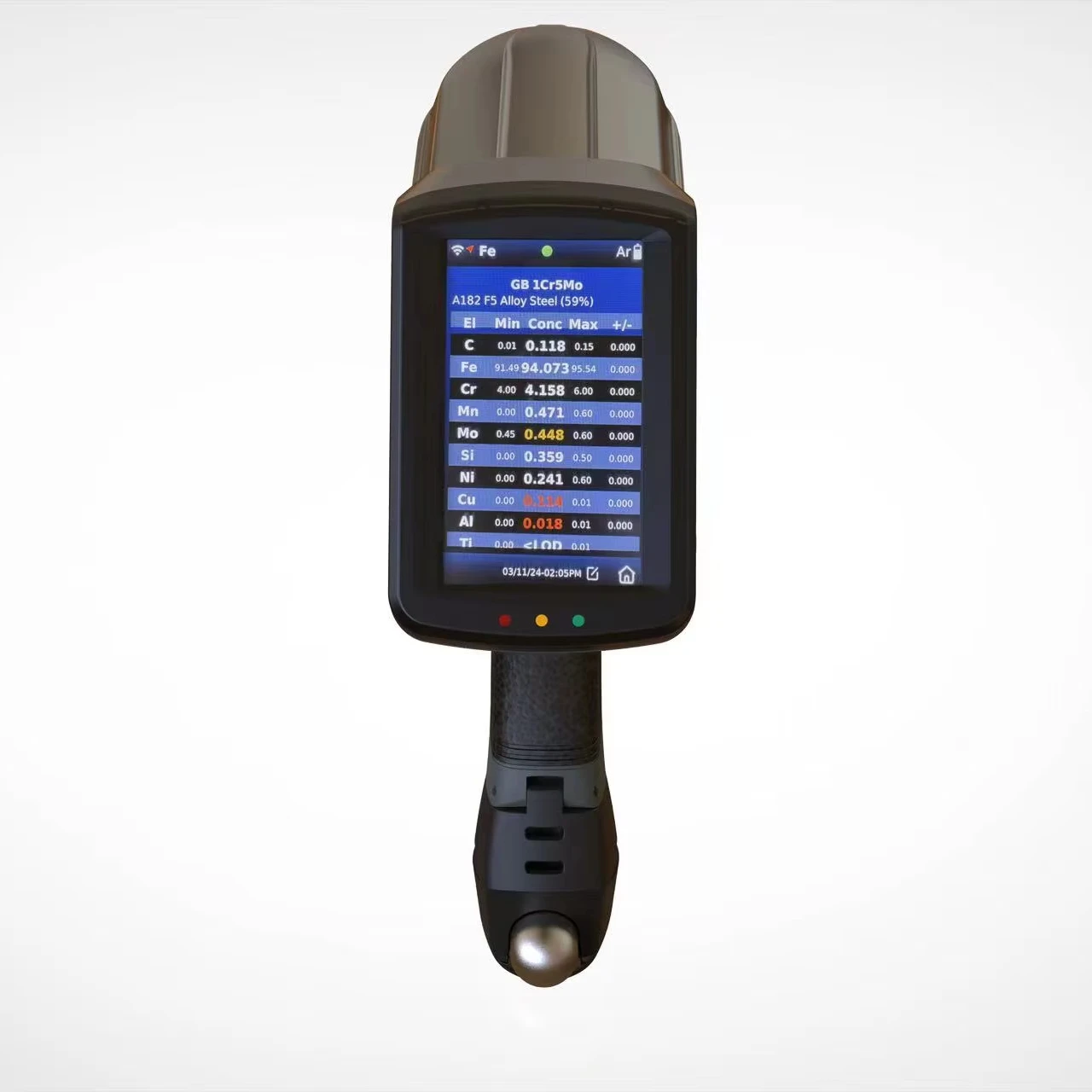 HXRF-1XLIBS Ручной анализатор углеродного сплава LIBS MPI