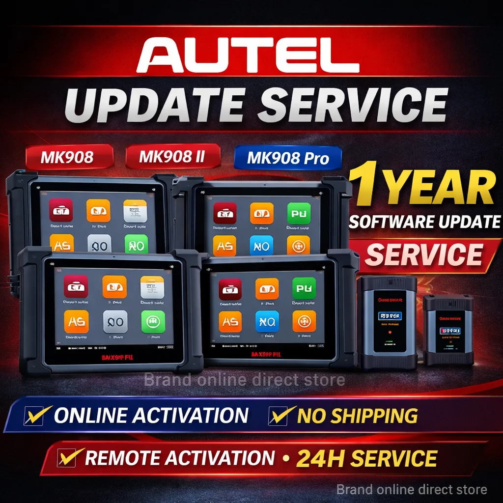 

Autel MK908 Series MK908 II MK908 Pro MK908 Pro II 1 Year Software Update Service Subscription Software Upgrade