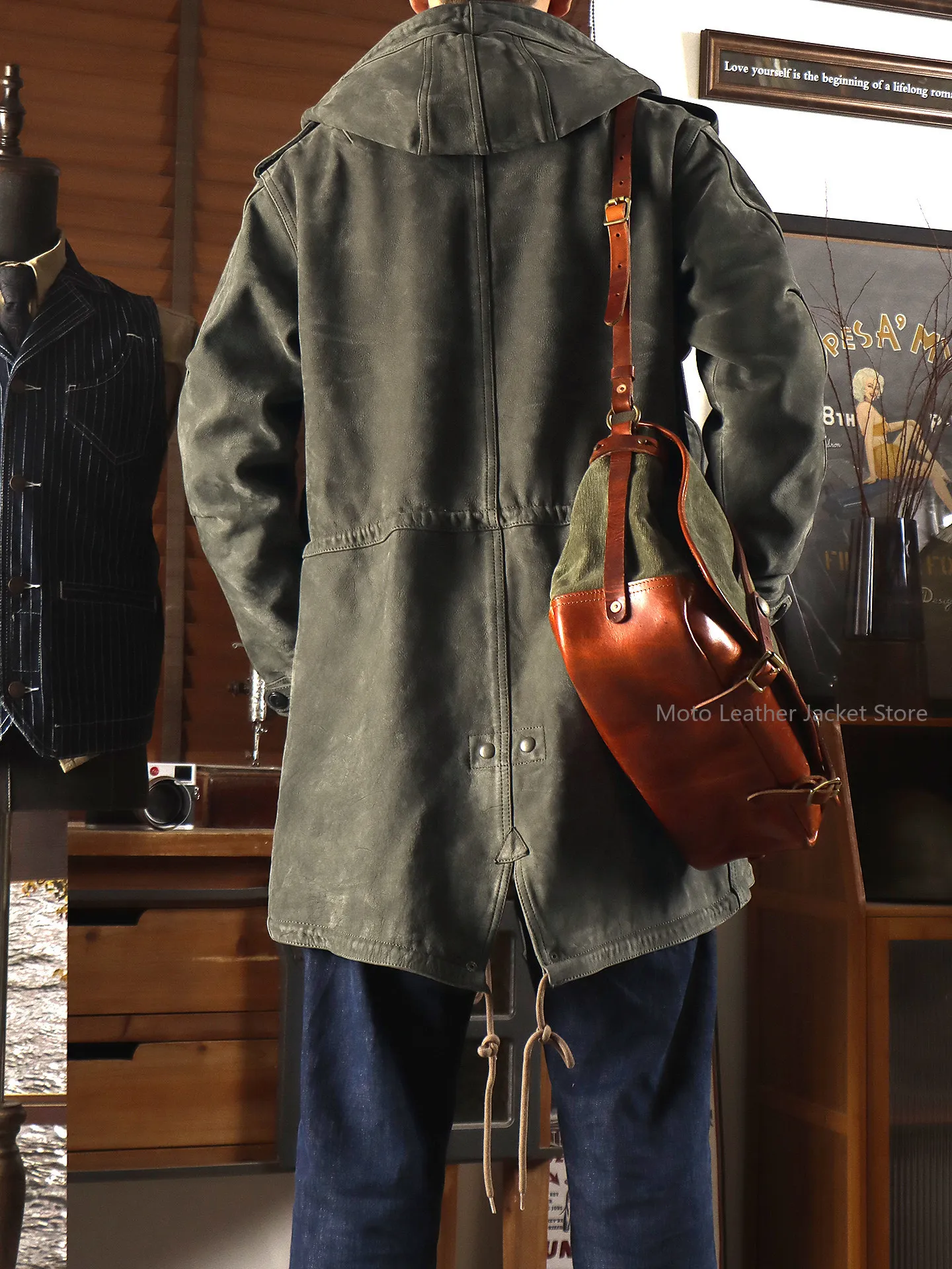 Мужская винтажная куртка-тренч – обзор и цена Vintage Trench Coat