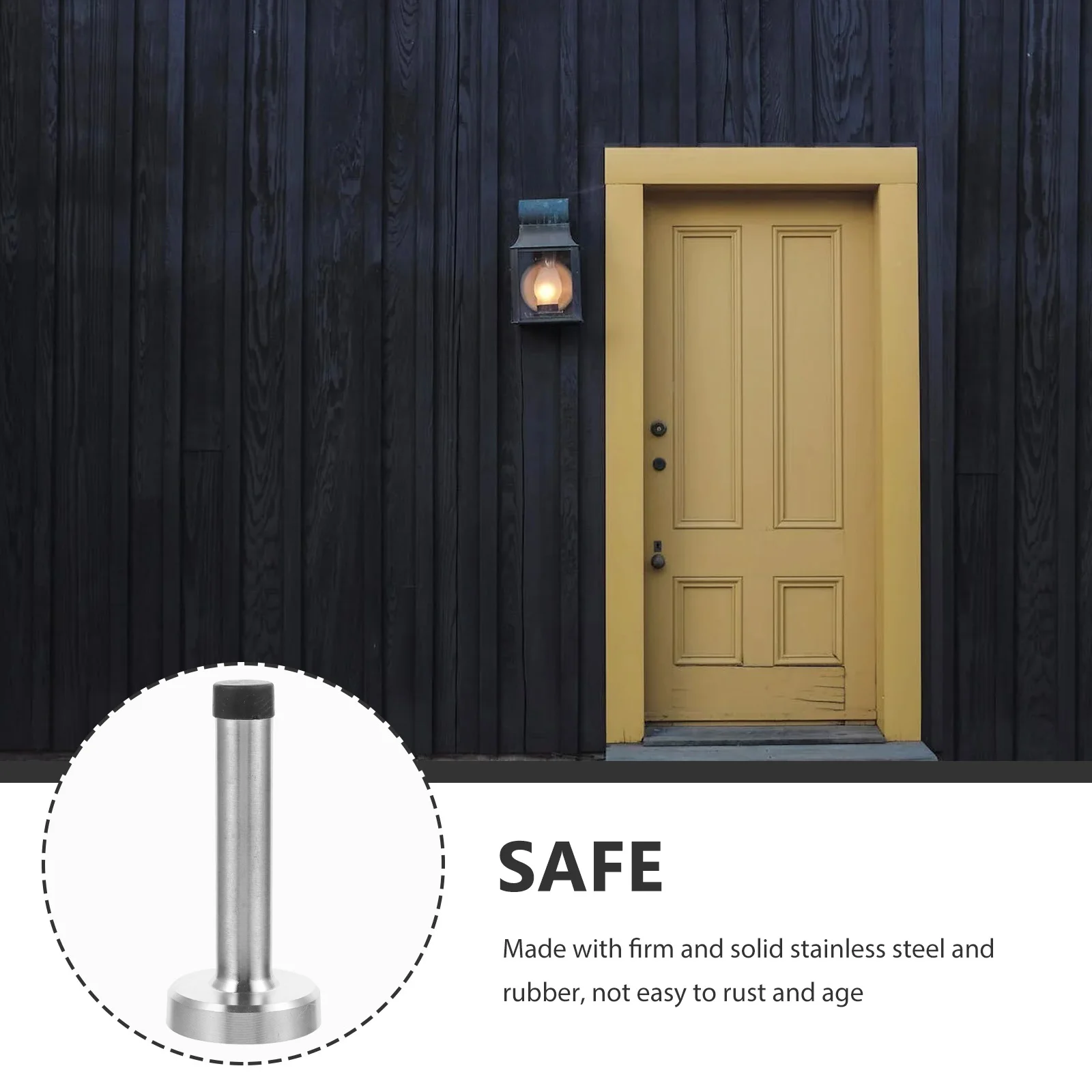 

Doorstop Doorstops for inside Floor Wall Stopper Protection Stoppers Cute Rubber House
