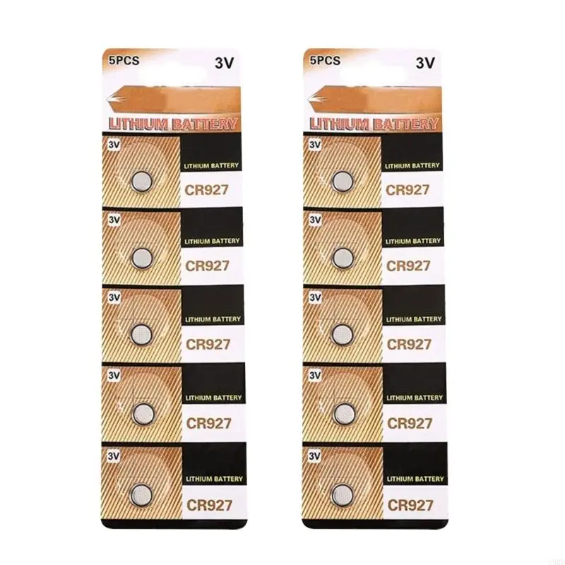 2025 Новые 5/10PCS CR927 Кнопки батареи 3V литиевые батареи для часов Кальцираторы калькуляторы