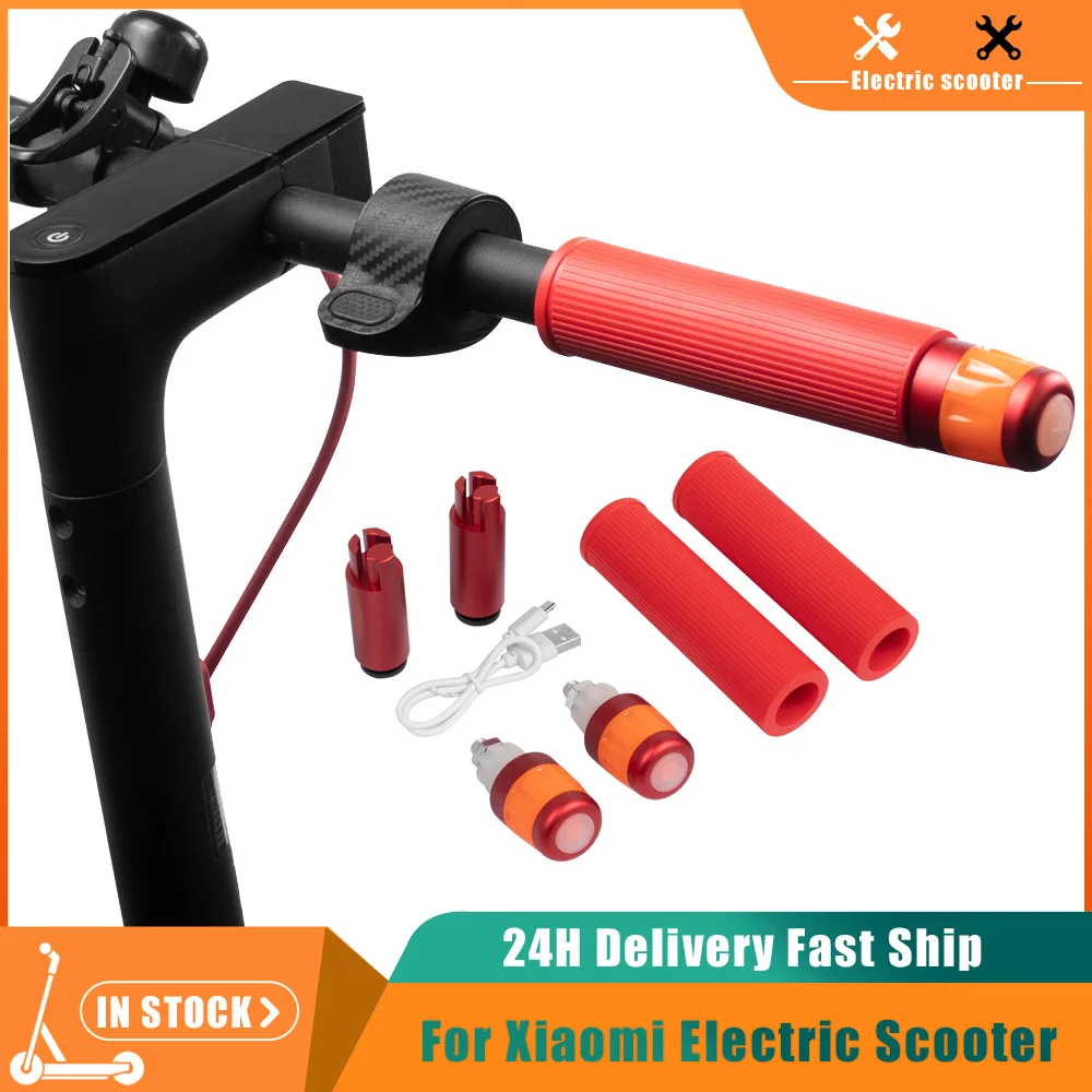 

Extended Handlebar Turn Light Grip for Xiaomi M365/Pro Pro 2 Mi3 Electric Scooter Anti-Slip Handle Grip Extension Bar Accessory