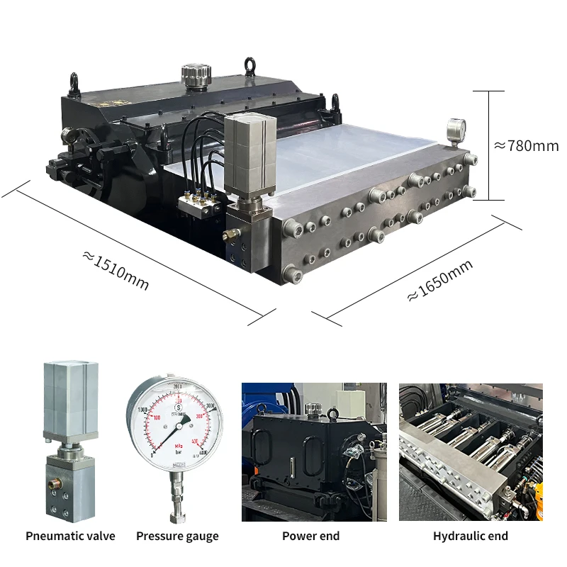 UHP High-Pressure Cleaner Pump New Condition for Optics Industries & Car Wash for Water Cleaning Process