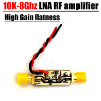 LNA 10KHZ-8GHZ High Gain Flatness RF Power Amplifier Radio Signal Drive Receiver Shortwave FM VHF UHF Walkie-talkie LORA SDR