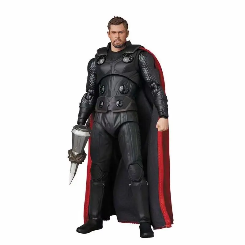 16cm anime deus do trovão thor mobilidade conjunta figura de ação pvc modelo estátua brinquedos boneca decoração mesa presentes colecionáveis encaixotado