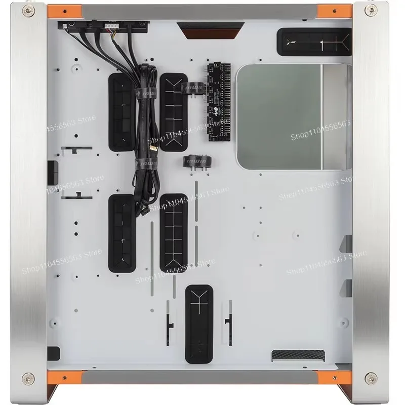 Desktop Tower Computer Chassis, Style PC Case Compatible with Water Cooling Installation