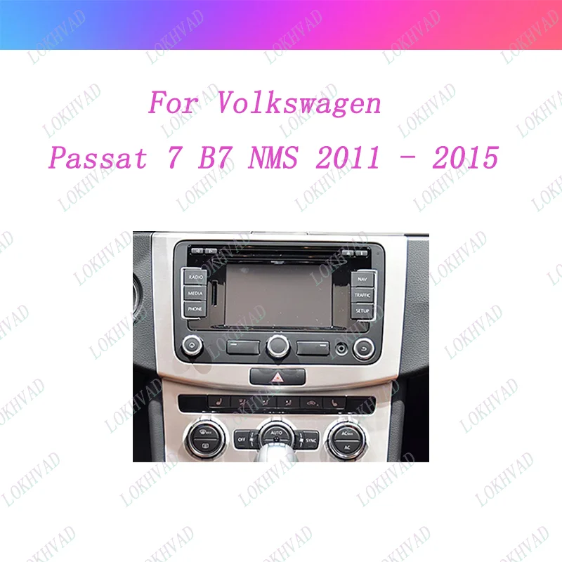 Fascia radio da 10 pollici adatta per Volkswagen Passat CC B6 B7 2010 2011-2015 Lettore DVD stereo Installa il pannello di copertura del telaio audio