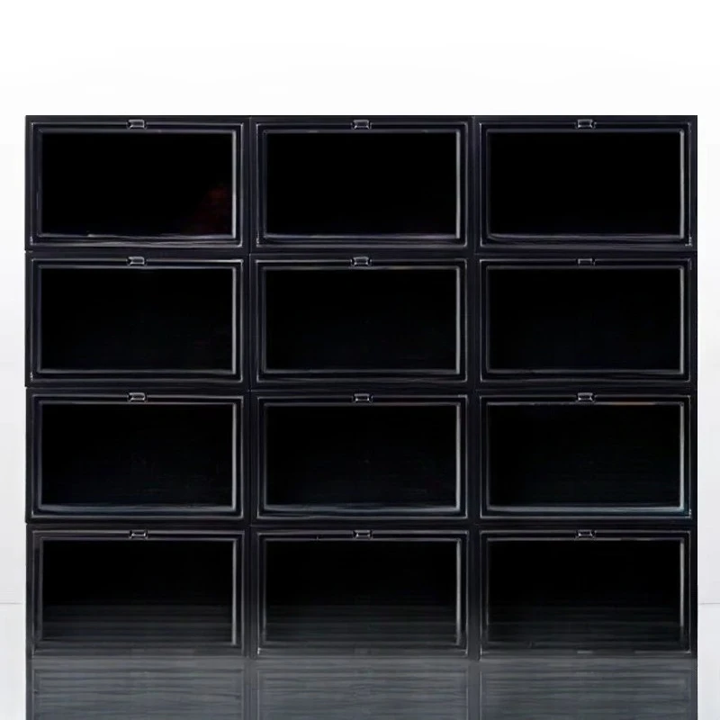 

&c Factory Direct Sales High Quality Foldable Modern Metal Shop Sneaker Box Storage Rack with Customized Logo