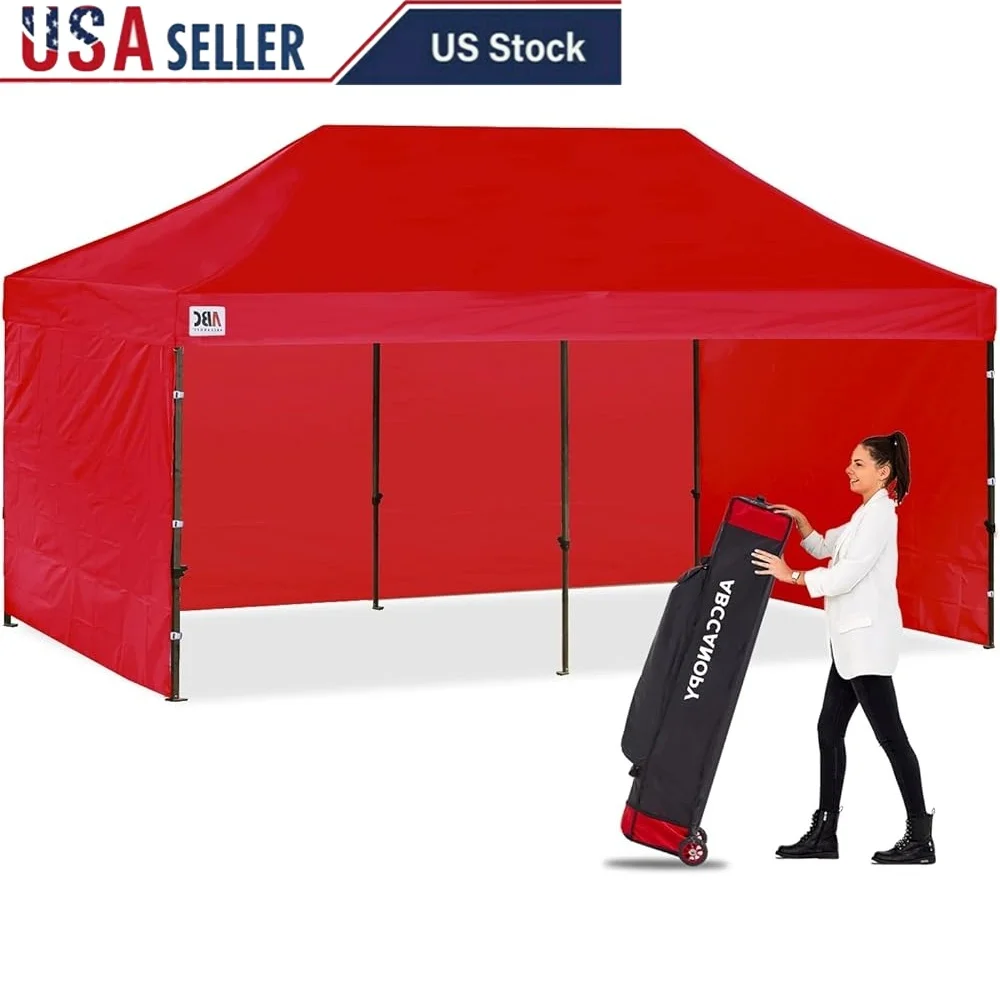 

Сверхмощная всплывающая палатка с навесом и боковыми стенками, роликовый мешок, мешки с песком, веревки, колья, водонепроницаемые, для вечеринки, кемпинга, мероприятия