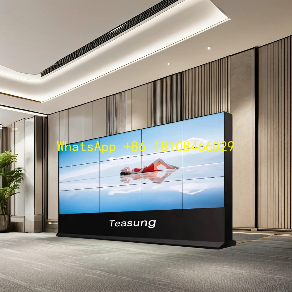

Indoor 55 Inch Splicing Screens Large LCD/LED Video Wall Display for Shopping Mall & Subway with Function