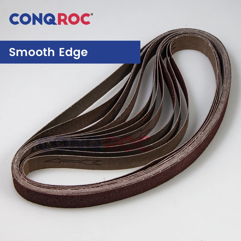 10 Pieces 25x762mm Sanding Belts Aluminum Oxide 1