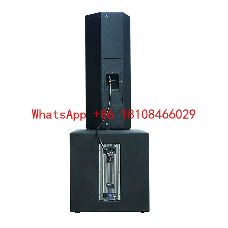 

18" Woofer Multi-Position All-in-one Powered PA System Active Subwoofer Outdoor Concert Stage Speaker