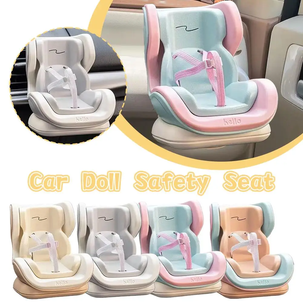 

Car Mounted Doll Safety Seats Accessory Auto Interior Decoration Air Outlet Aromatherapy Ornament Mini Doll Seat Car Decor Stuff