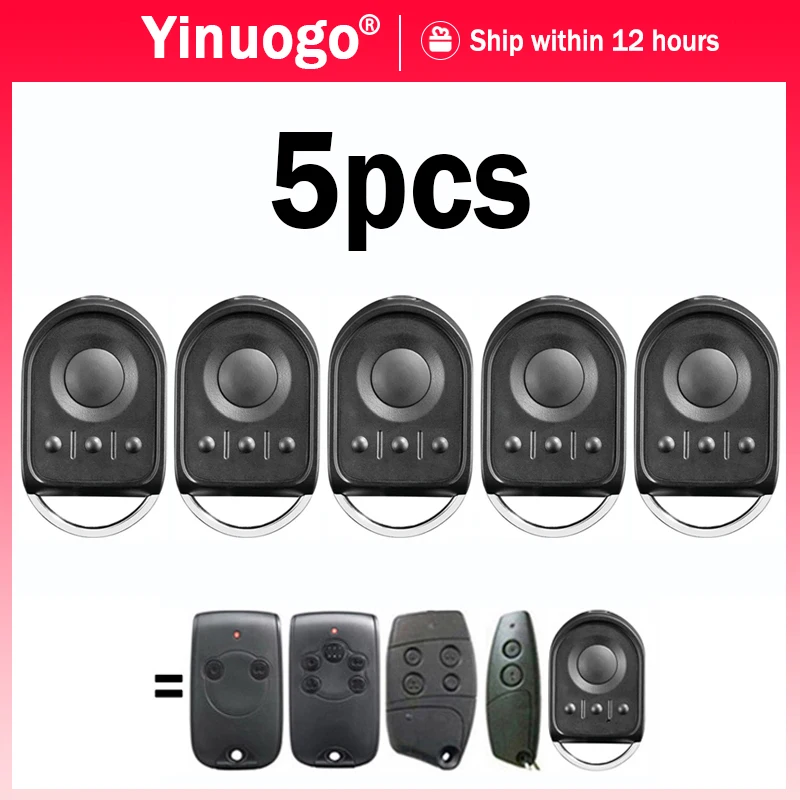 SOMFY RTS Télécommande de garage pour SOMFY Keytis NS 2 RTS / Keytis NS 4 RTS 433.42MHz Télécommande de porte