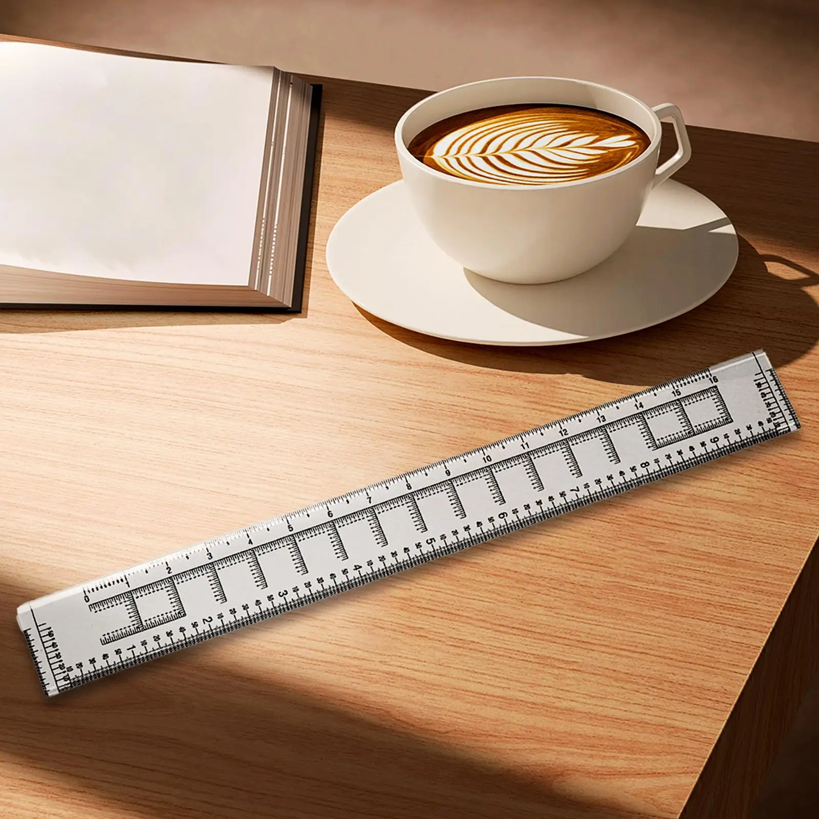 1:50000 Grid Coordinate Reader Coordinate Scale Ruler for Outdoor Map Reading Working Traveling Land Navigation Topographical