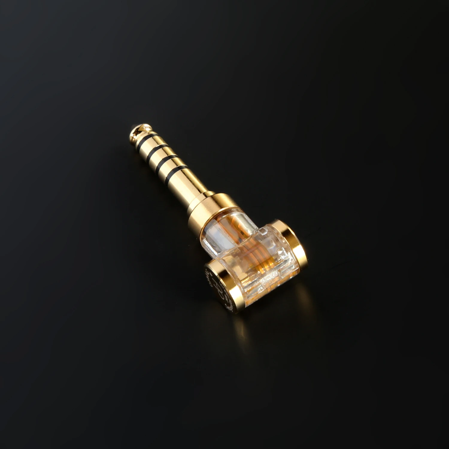 DD ddHiFi DJ44AG (2024) 2.5mm Balanced Female to 4.4mm Male Headphone Jack Adapter, Audio Converter for Earphone / DAP