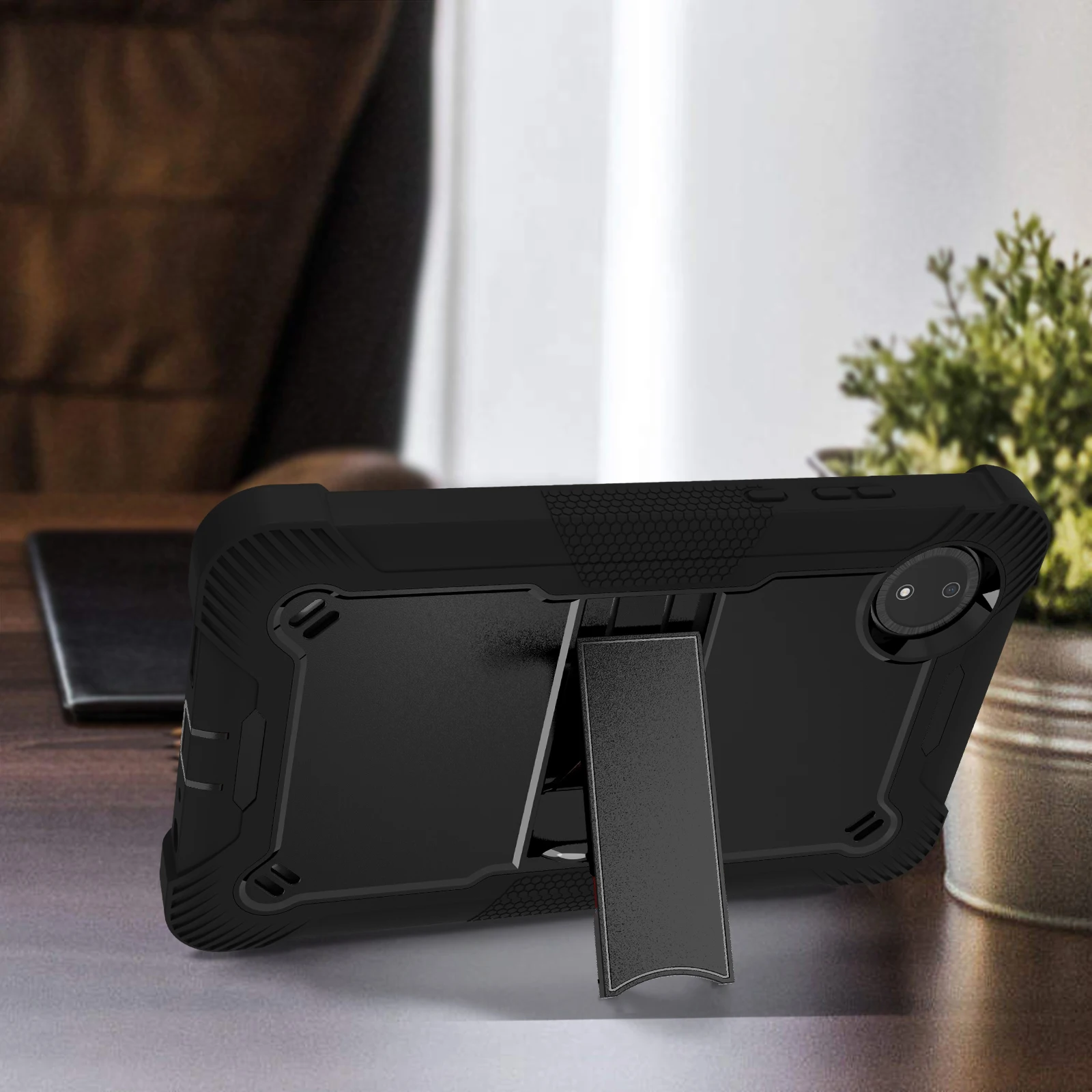 Capa armadura para xiaomi redmi pad se 8.7 polegadas 2024 8.33*4.94*0.35 polegadas crianças tablet capa dura suporte para pc à prova de choque escudo kickstand