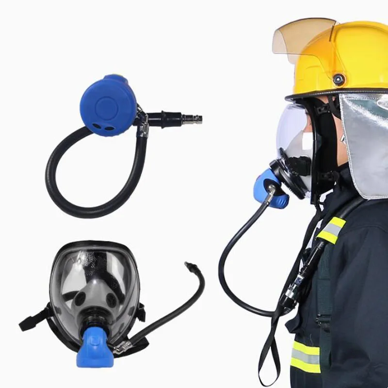 Fire-fighting positive pressure air respirator supply valve, flame retardant and low temperature resistance