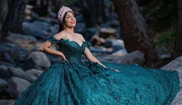 البط البري الأميرة Quinceanera فساتين ، ثوب الكرة ، قبالة الكتف ، الدانتيل الأزهار ، الحلو 16 فساتين ، 15 عاما ، مخصص