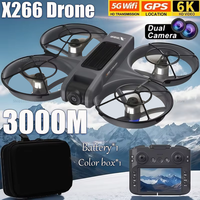NEW Original X266 Drone WIFI 8K GPS Professional HD Aerial Photography Remote Control Aircraft HD Dual Camera Quadcopter Toy UAV
