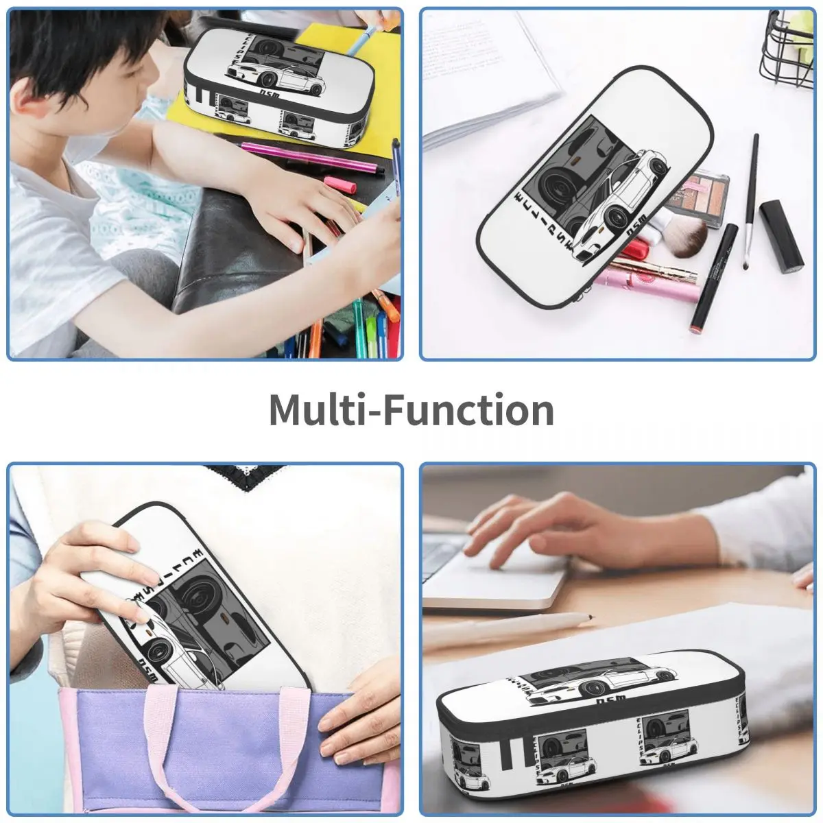 الكسوف 2G DSM مقلمة حمراء للطلاب صندوق القلم المدرسية حقيبة أقلام رصاص لوازم مكتبية حقيبة حامل القلم