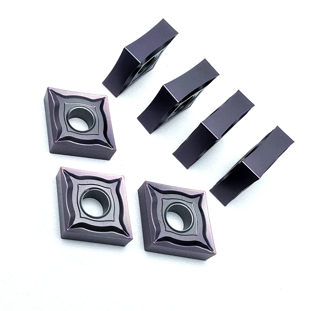 CNMG120404 CNMG120408-EF YBG205 ZCC.CTCarbide 인서트 외부 선삭 공구 CNC 선반 강철 가공 고품질 절삭 공구