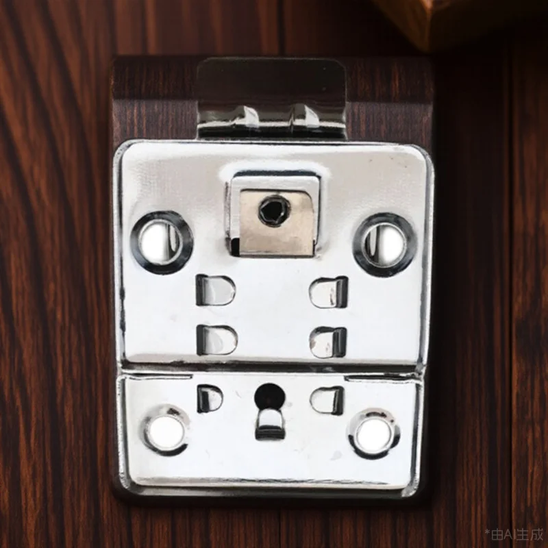 

Stainless Steel Spring Latch Box Lock Heavy Duty Case Buckle Toolbox Chest Lock Hasp Easy Installation Durable