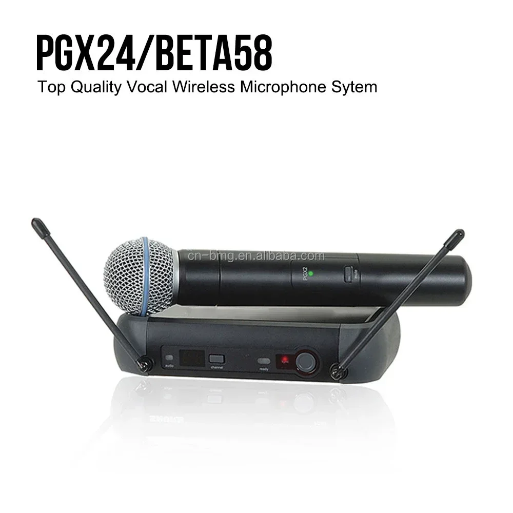 PGX4 Wireless Microphone And PGX24/BETA58A Wireless Microphone