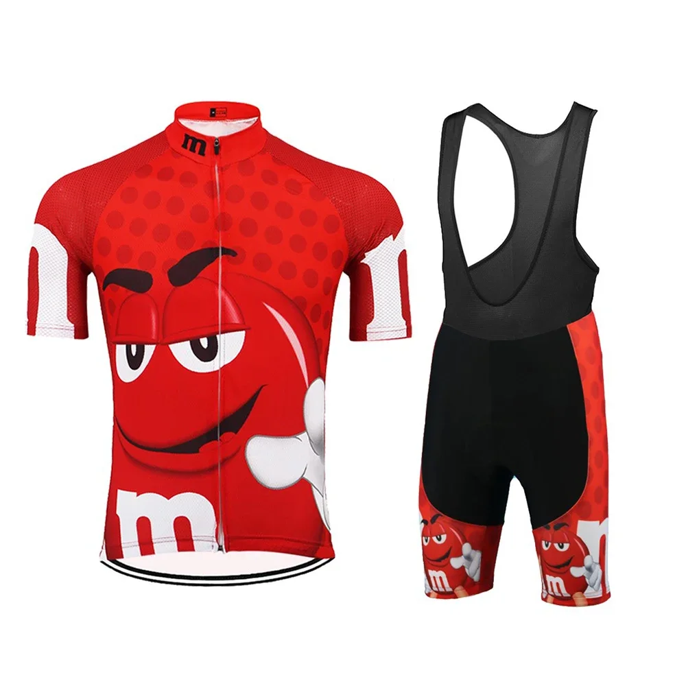 

equipo nuevo M de manga corta transpirable Ciclismo Jerseys Bib Set secado rapido bicicleta Ropa Maillot Ciclismo con GEL 20D