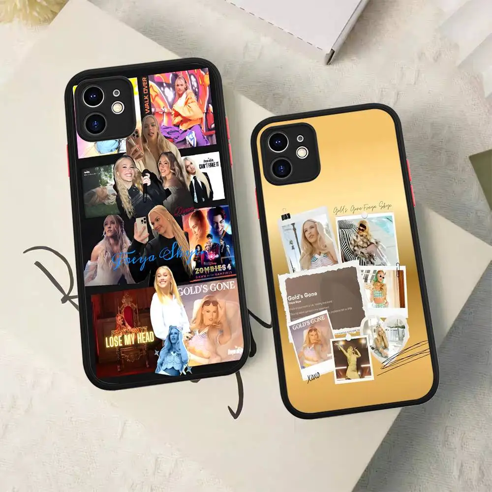 

F-Freya Singer Skye For IPhone Air 16 15 14 Plus 13 12 11 Pro Max Matte Cover Jelly Shockproof Phone Case