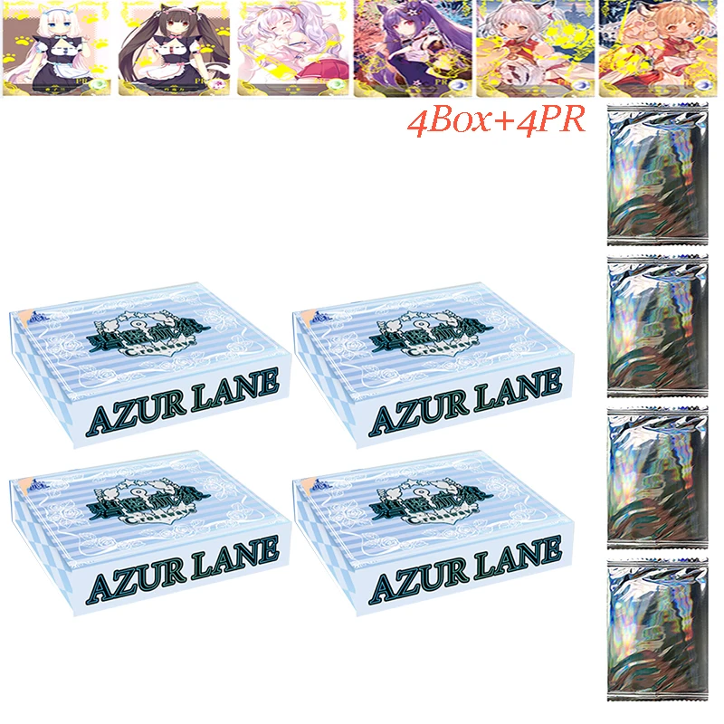 Wholesale 4boxes Goddess Story Waifu Booster Box Anime Sexy Girl Party Swimsuit Bikini TCG CCG Game Card Kid Toy Birthday Gift