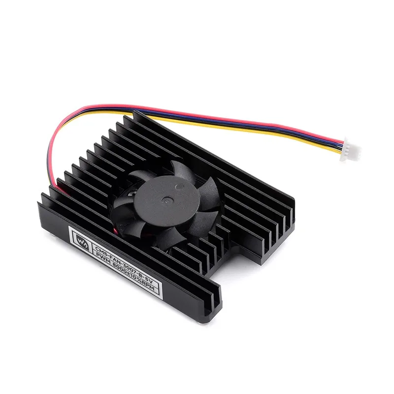 Hot Raspberry PI CM5 Adjustable Cooling Fan Compute Module 5 Aluminum Alloy Active Heat Sink
