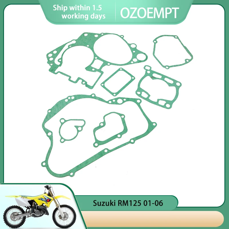 

Ремонтная прокладка для цилиндра двигателя OZOEMPT, подходит для Suzuki RM125 01-06