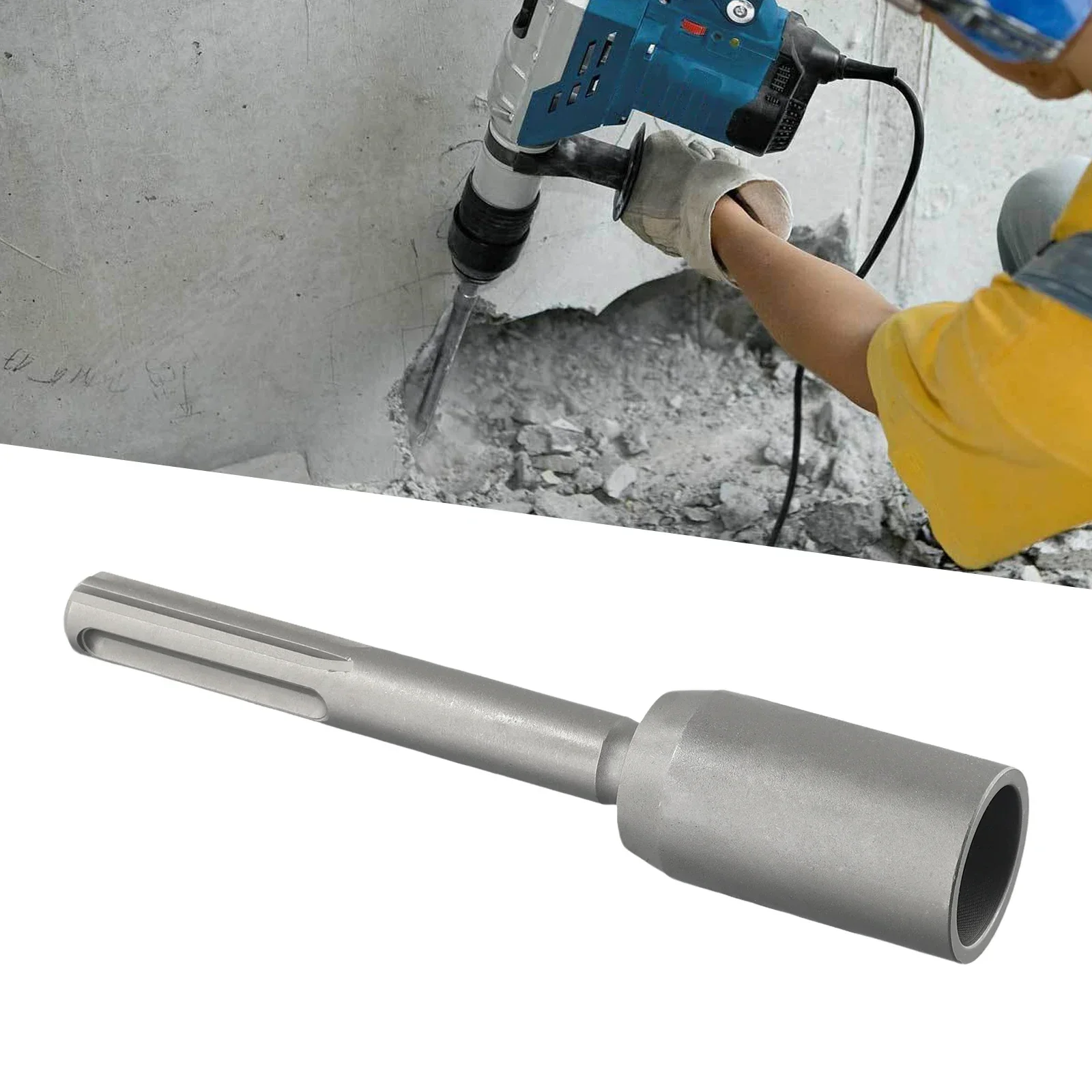 Imagem -05 - Sds Max Driver Haste de Aterramento Liga Aço Brocas Diâmetro 30 45 50 60 mm para Condução Martelos Casa Empilhamento Ferramenta Elétrica Acessórios
