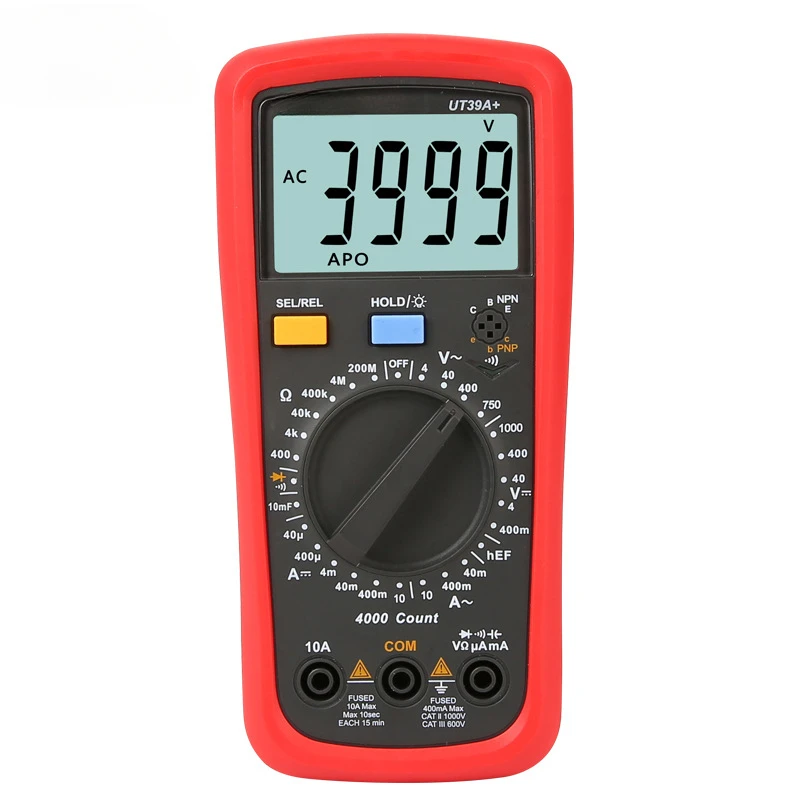 

Digital Multimeter Eletric Professional Automatic AC/DC Votage Tester Current Ohm Ammeter Electrician Measurement Detector Tools