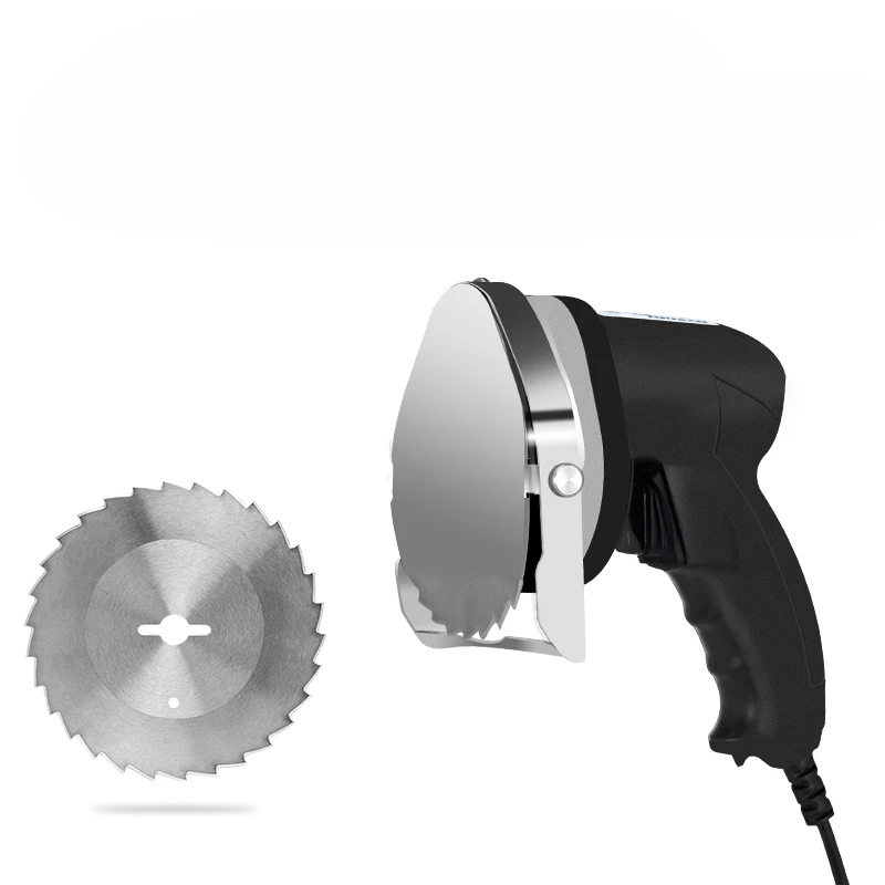 Tragbare Rundklinge Kebab Slicer Döner Kebab Circlar Messer Edelstahl Zahnklinge