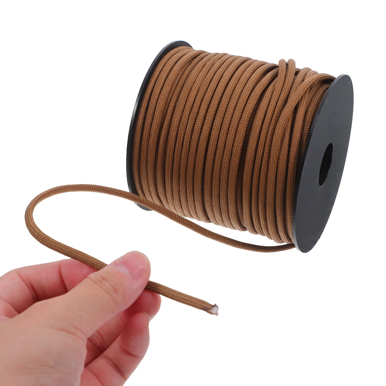 

50M 4Mm 9-Core Paracord Rope For Tent Windproof Camping Hiking Outdoor Survival Fixed Line Umbrella Cord Emergency Use