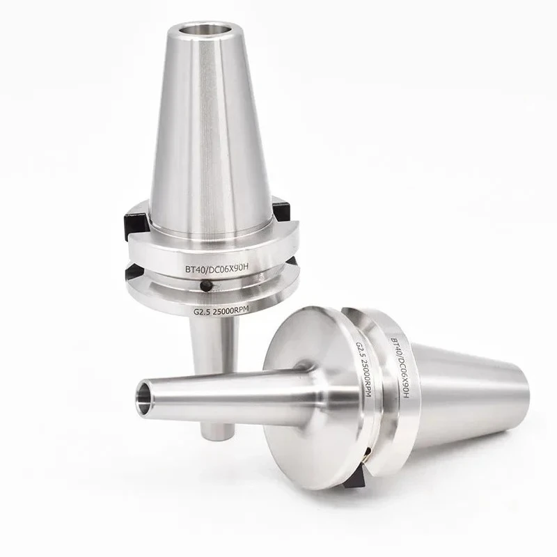 BT30 BT40 DC6 SDC8 Slim Pull Back Collet Chuck High Precision Spindle Holder for Deep Hole CNC Machining Replacement Parts