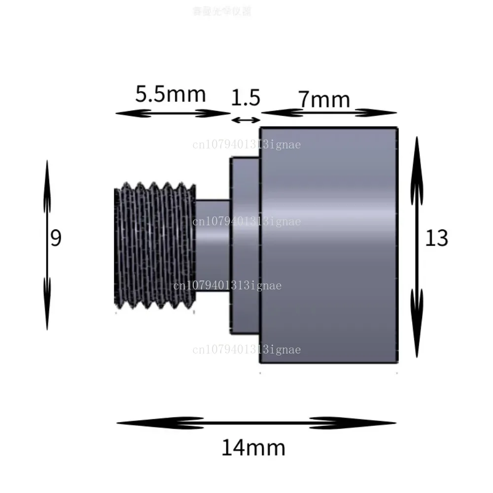Cosine CS10 Corrector for Irradiance Measurement – SMA905 Optical Fiber Adapter with Diffuser, for Spectrometer & Radiometry