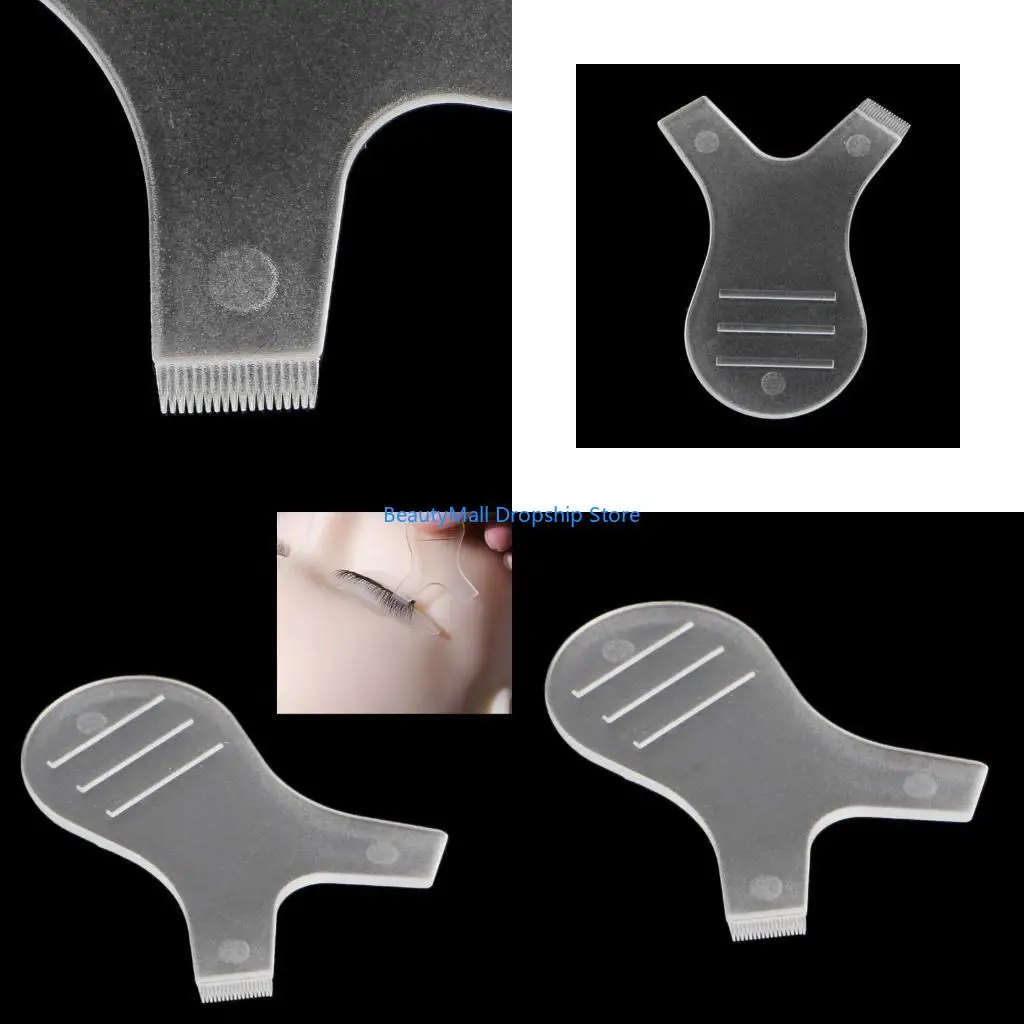 40JD 1PC Silicone Eyelashes Lift Lifting Curler Eye Lash Extension Graft Brush Tool