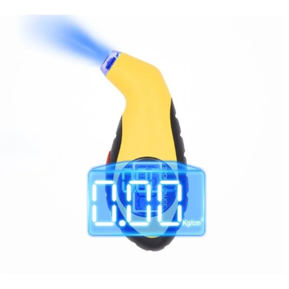 

Portable Digital Tyre Pressure Gauge with LCD Display - Mini Car & Motorcycle Tire Pressure Diagnostic Tool