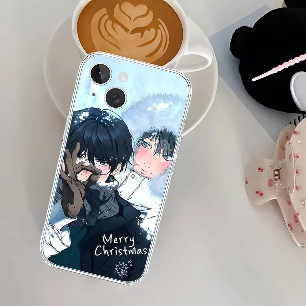 Manhwa L-lost In The Cloud-S Cute Phone Case Luxury Soft Transparent Case For IPhone 17 16 15 14 13 12 11 Pro Max Mini Bumper C