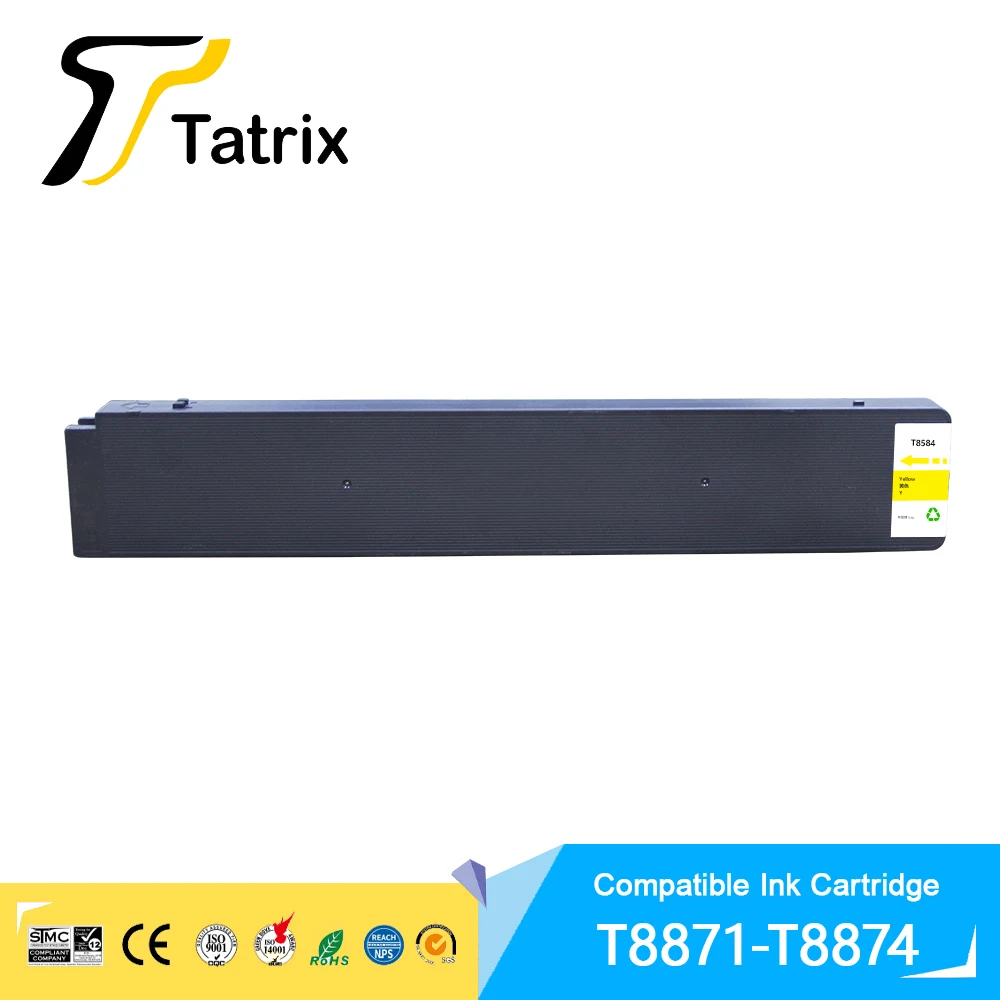 Tatrix T887 T8871 T8872 T8873 T8874 قسط متوافق اللون النافثة للحبر خرطوشة الحبر لإبسون القوى العاملة المؤسسة WF-C17590