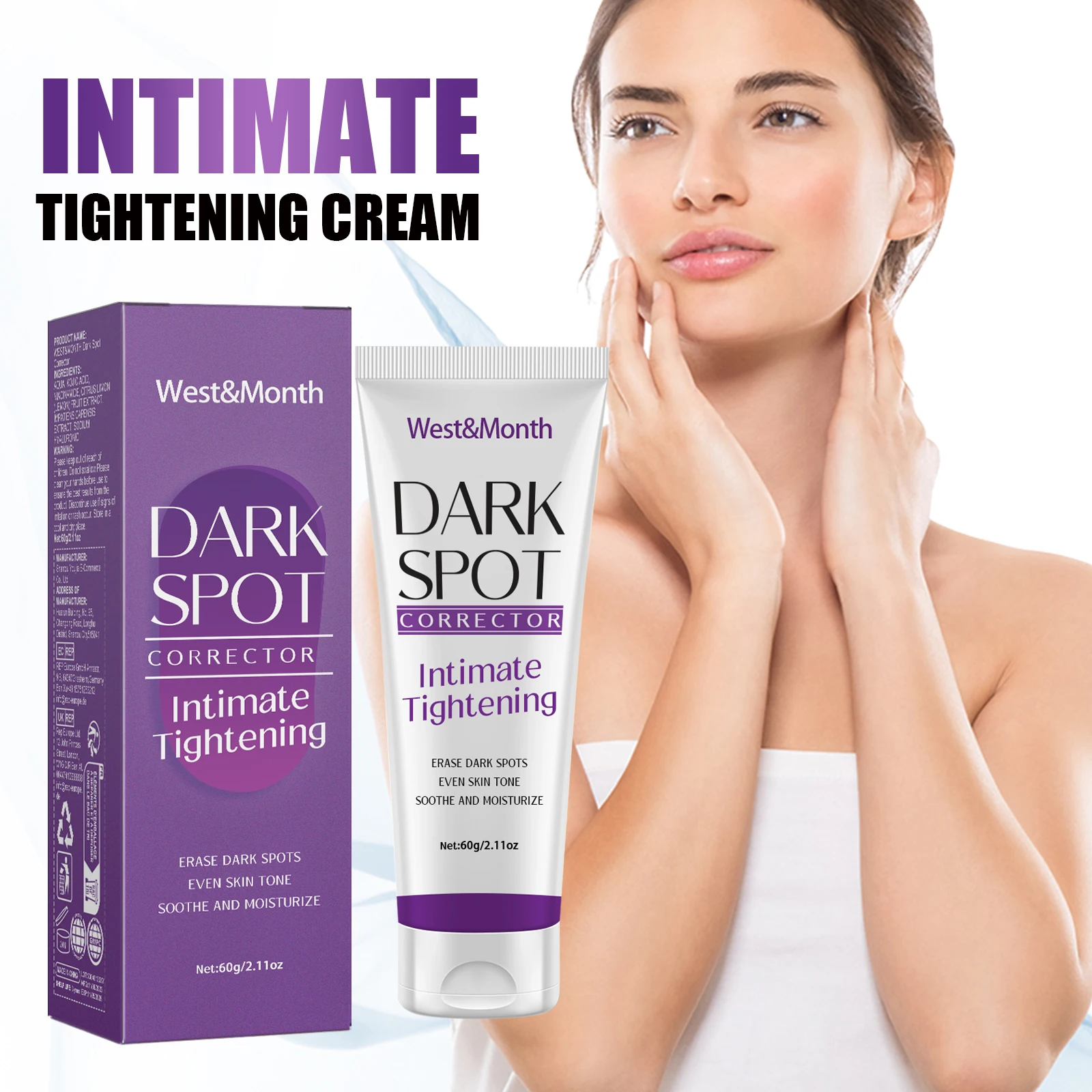 

Remove Melanin Nicotinamide Brightening Cream For Dark Skin Effective Lighten Thigh Inner Bleach Private Parts Brighten Cream