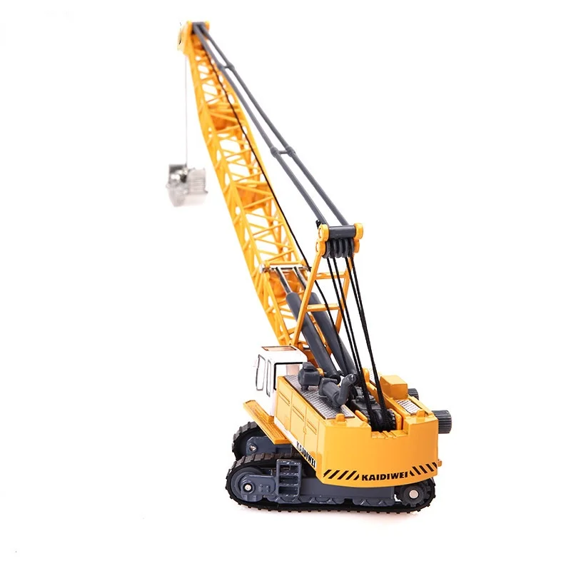 Alloy Engineering Vehicle Car Model 1: 87 Tower Cable Excavator Tower Crane