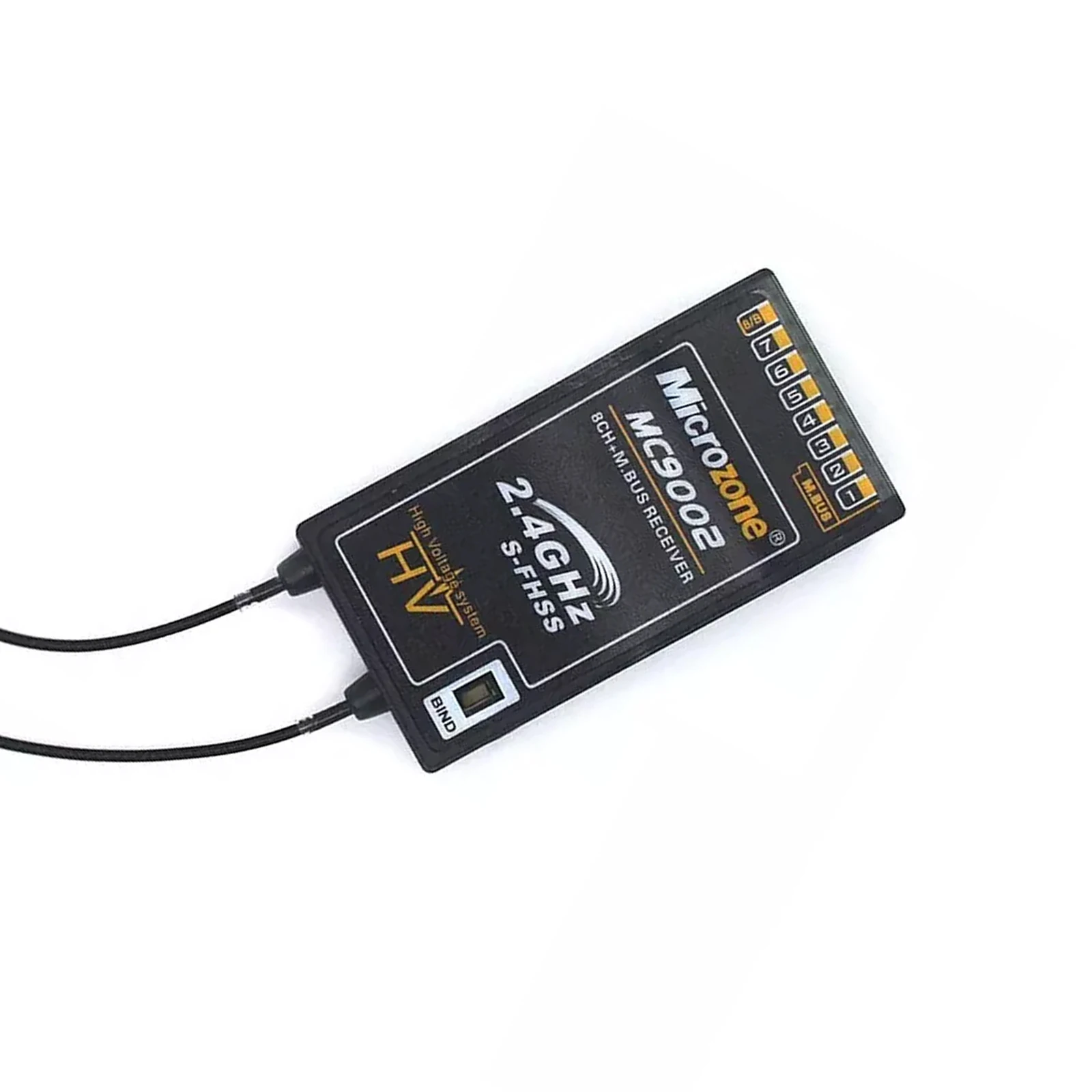 Microzone MC9002 2.4G 8CH Ricevitore telecomando Sistema radio per aereo RC Elicottero ad ala fissa Drone aereo