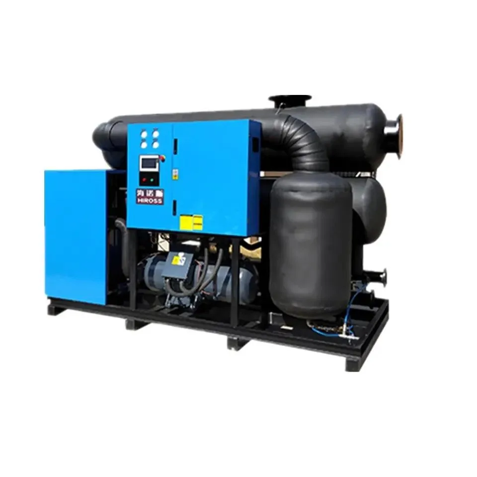 Water Cooling Refrigerated Air Dryer Rotary Screw Air Compressor with Air Dryer