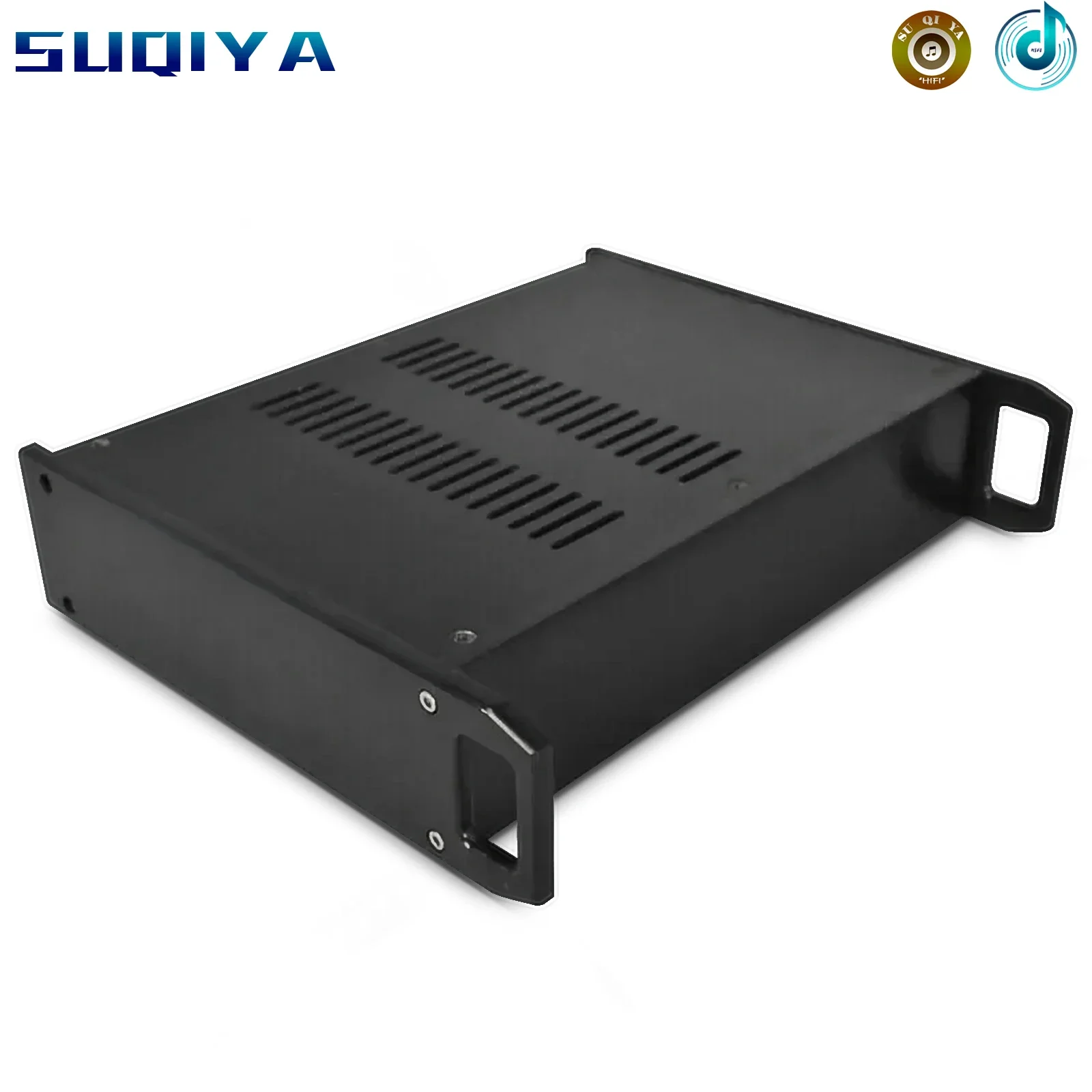 

case size:316*70*250mm BZ3207B Aluminum black handle amp chassis/Pre-amplifier chassis/DAC chassis/AMP Enclosure / case DIY BOX