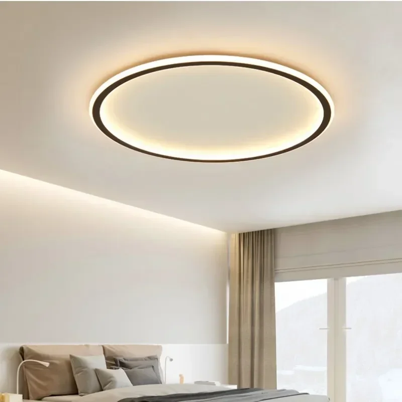 

Nordic Circle Minimalist Led Ceiling Lights for Living Dining Room Balcony Track Bedroom Lamp Home Decor Indoor Lighting Fixture