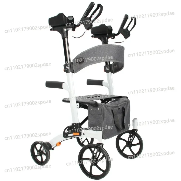 For  500 Lb Capacity Rollator With Seat Upright Walker